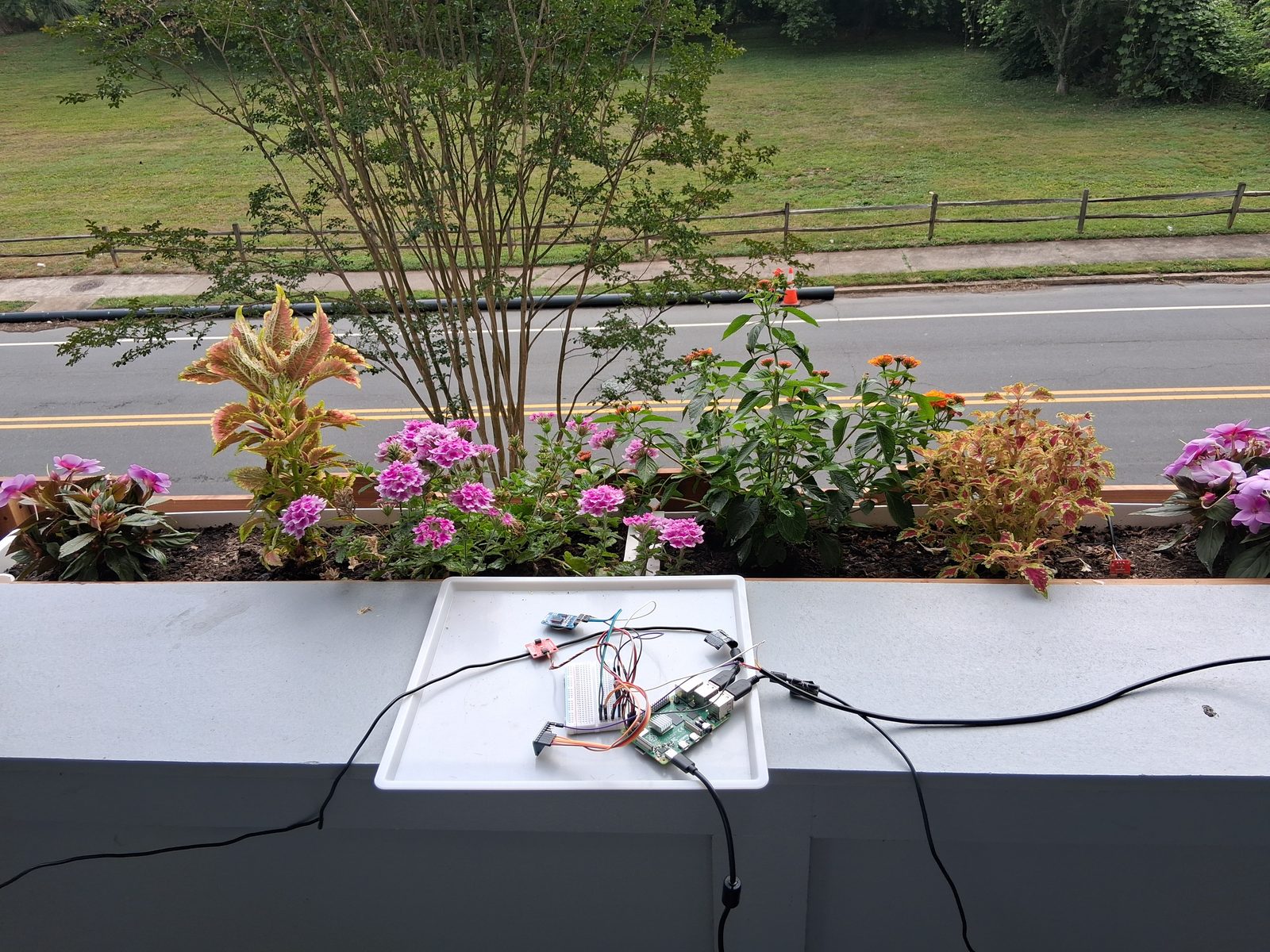 Original garden monitoring setup